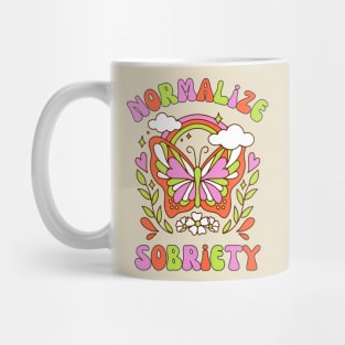 Normalize Sobriety | Sober Life | Addiction Rehab Mug